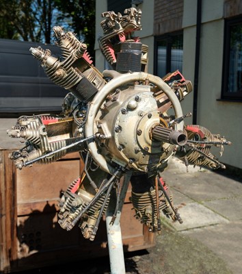 Lot 259 - Aircraft engine. Siemens-Halske Sh 14 seven-cylinder radial engine, circa 1930