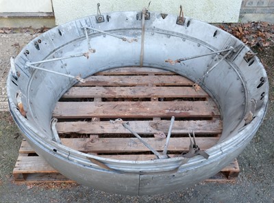Lot 235 - Bristol Hercules. An engine cowling for a Bristol Hercules 264 engine