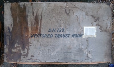 Lot 269 - Wind tunnel model. De Havilland DH 129 Vectored Thrust Model