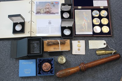 Lot 457 - Nelson (Horatio, 1758-1805). A mixed collection of Nelson-related memorabilia