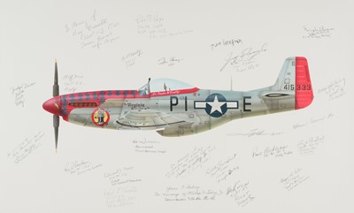 Lot 293 - Valo (John. C.). 356th Fighter Group - North American P-51D Mustang