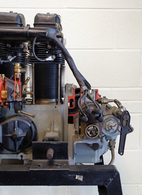 Lot 258 - Aircraft engine. De Havilland Gipsy Major 8 four-cylinder engine