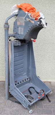 Lot 254 - Ejector seat. Folland Aircraft Ltd, Hamble, lightweight automatic ejection seat