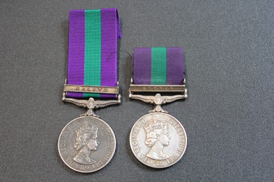 Lot 592 - General Service Medal, 1918-62, E.II.R. (2), Royal Air Force & Royal Signals