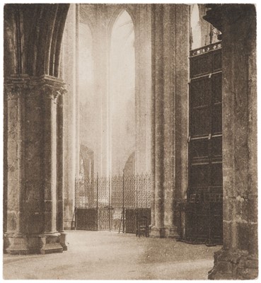 Lot 116 - Evans (Frederick H.). ‘Height and Light in Bourges Cathedral’, 1903