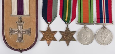 Lot 611 - Military Cross. A poignant WWII 'Dunkirk' M.C. group to Captain H.M. Ford, Royal Artillery