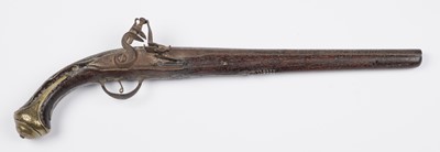 Lot 561 - Pistol. An Ottoman flintlock pistol, 18th century