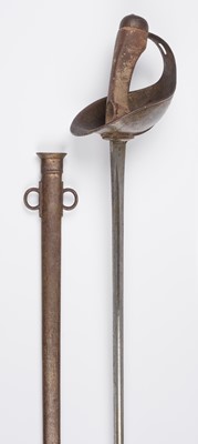 Lot 528 - Sword. A British 1908 pattern cavalry sword, the 89 cm straight blade by Enfield