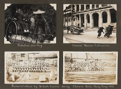 Lot 78 - Hong Kong. A group of views of Hong Kong, c. 1920s/1950s, gelatin silver prints