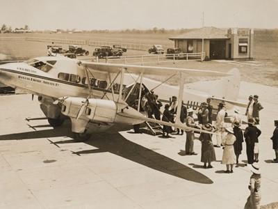 Lot 73 - Early Aviation. A collection of approx. 60 early aviation photographs, various dates