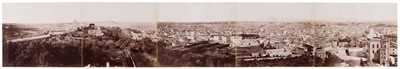 Lot 41 - Rome. A five-part photographic panorama, c. 1880, albumen prints