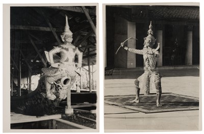 Lot 99 - Thailand. A group of approximately 96 photographs of Thailand, c. 1952, gelatin silver prints