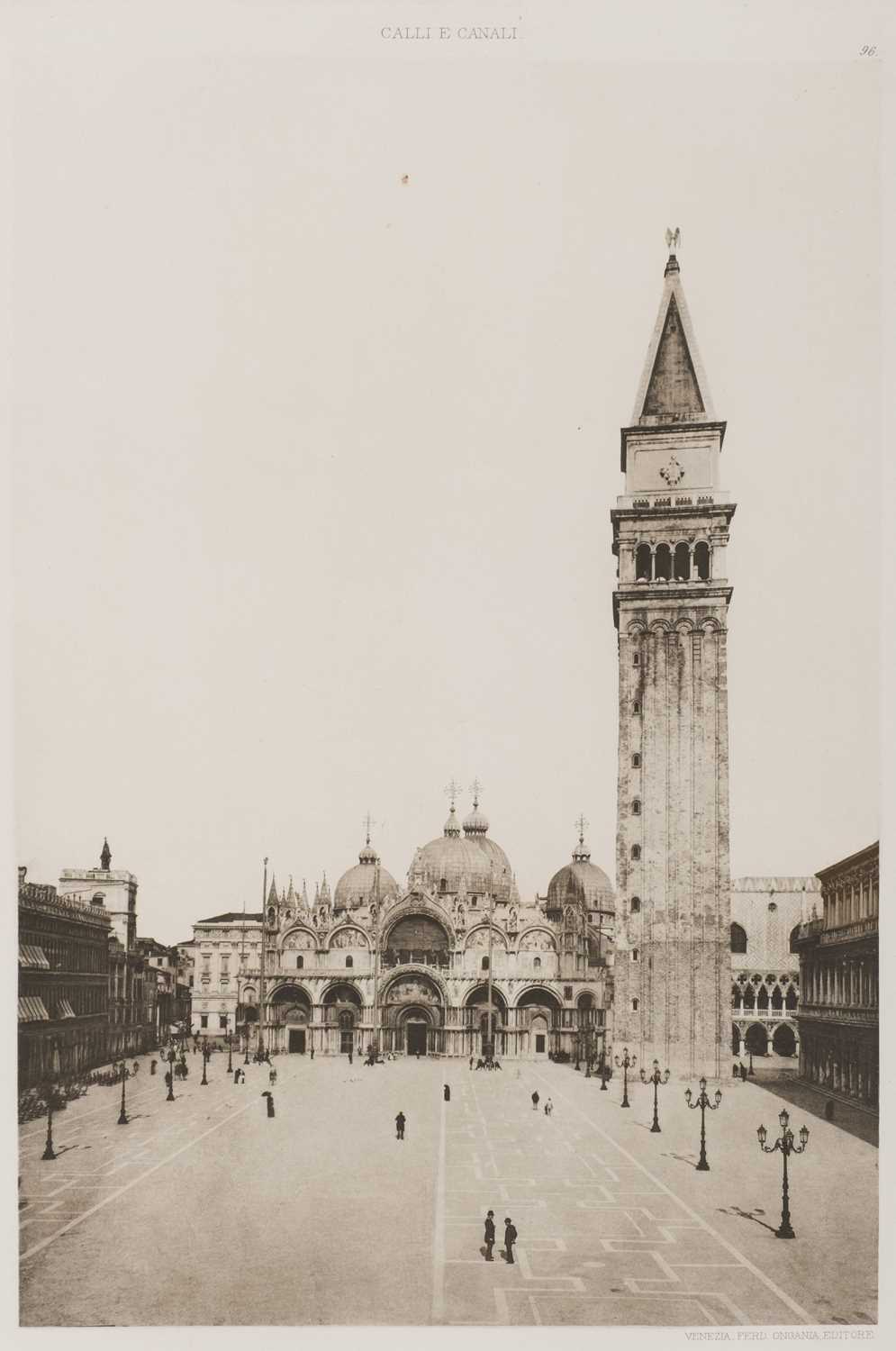 Lot 39 - Ongania (Ferdinand). Streets and Canals in Venice and in the Islands of the Lagoons, 1893