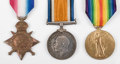 Lot 655 - Three: Private C.S. Thomson, 7th Canadian Infantry