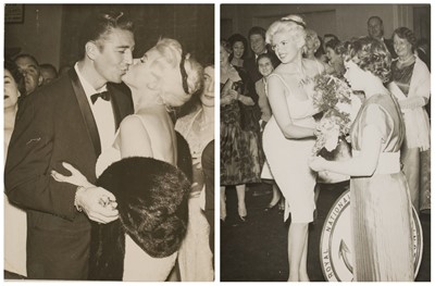 Lot 85 - Mansfield (Jayne, 1933-1967), A group of 20 unpublished photographs of Jayne Mansfield, early 1960s