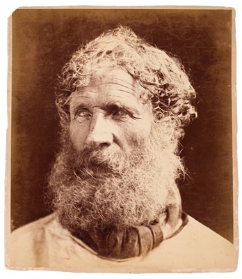 Lot 13 - Emerson (Peter Henry, 1856-1936). A near-full face portrait of a Southwold fisherman, c. 1886