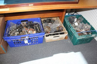 Lot 229 - Aircraft spares. Various aircraft spares, including compressor type Ava