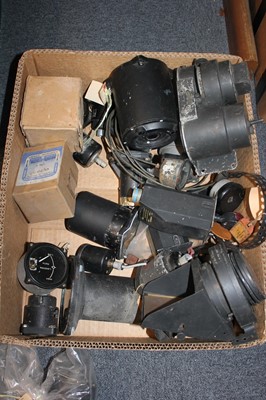 Lot 220 - Aircraft spares. A good collection of 1950s aircraft dials and instruments