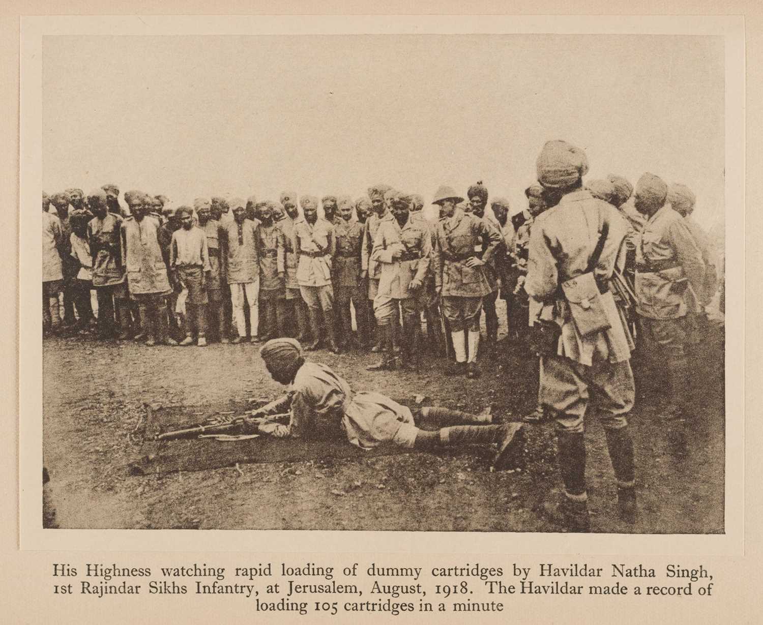 Lot 41 - Patiala, India. Patiala and the Great War. 1923, and others