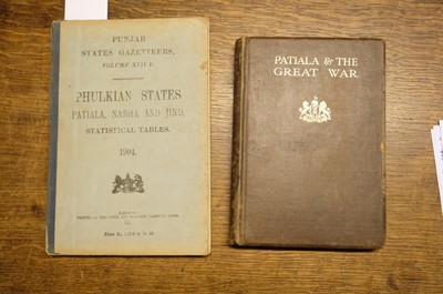 Lot 41 - Patiala, India. Patiala and the Great War. 1923, and others
