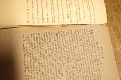 Lot 41 - Patiala, India. Patiala and the Great War. 1923, and others