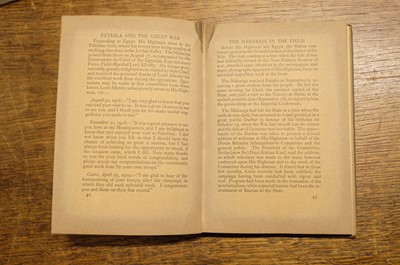 Lot 41 - Patiala, India. Patiala and the Great War. 1923, and others