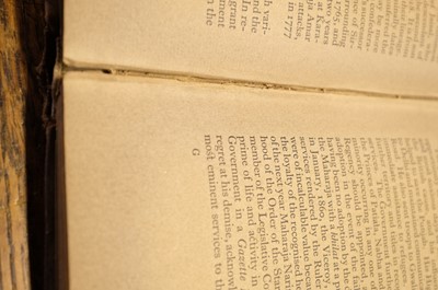 Lot 41 - Patiala, India. Patiala and the Great War. 1923, and others