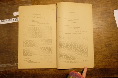 Lot 41 - Patiala, India. Patiala and the Great War. 1923, and others