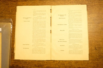 Lot 41 - Patiala, India. Patiala and the Great War. 1923, and others