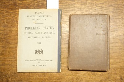 Lot 41 - Patiala, India. Patiala and the Great War. 1923, and others