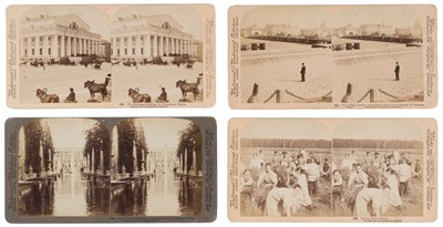 Lot 154 - Russia. A group of 40 stereoviews of St Petersburg, published by Underwood & Underwood, c. 1897