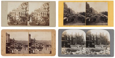 Lot 161 - Stereoviews. A collection of approximately 250 stereoviews of cities..., c. 1860-1890