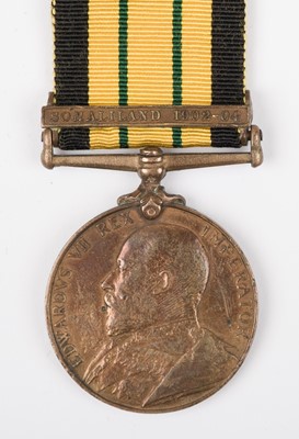 Lot 570 - Africa General Service 1902-56, E.VII.R., 1 clasp, Somaliland 1902-04, bronze issue
