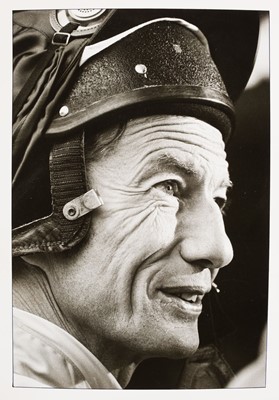 Lot 88 - McCabe (Eamonn, 1948-2022). Portraits of Lester Piggott and Niki Lauda, 1984
