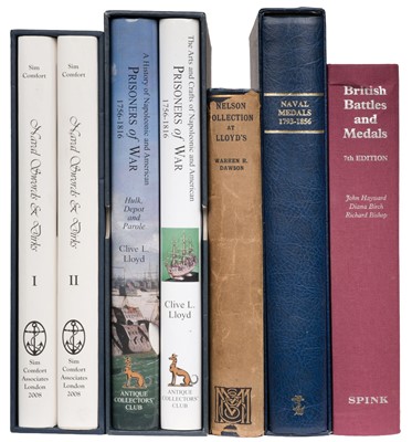 Lot 377 - Comfort (Sim). Naval Swords & Dirks, 2 volumes, 2008 and others related
