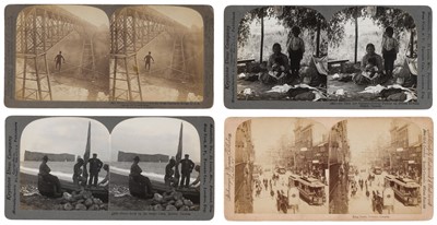 Lot 122 - Canada. A set of 100 stereoviews of Canada, published by Keystone, c. 1900s