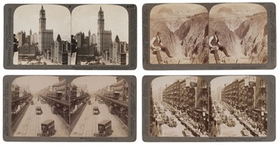 Lot 171 - United States of America. A set of 100 stereoviews, published by Underwood & Underwood, c. 1900s