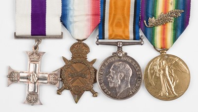 Lot 613 - Military Cross. A WWI group to Major F.H. Hetherington, M.C., M.I.D., Seaforth Highlanders