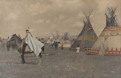 Lot 89 - McClintock (Walter, 1870-1949). Blackfoot Reservation, 1909