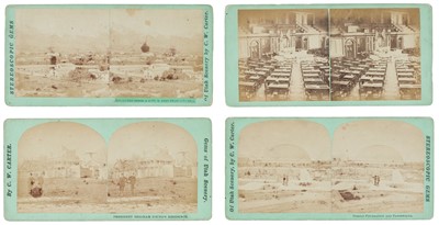 Lot 162 - Stereoviews. A collection of approximately 400 stereoviews + stereoviewer