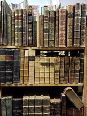 Lot 522 - Antiquarian. A large collection of mostly 19th century literature