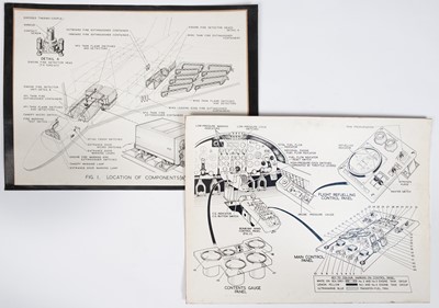 Lot 250 - Avro Vulcan. A collection of approx. 70 Vulvan technical diagrams