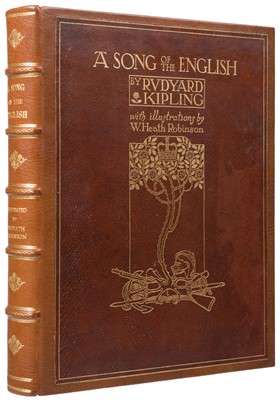 Lot 607 - Robinson (William Heath, illustrator). A Song of the English, by Kipling, 1909