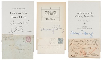 Lot 323 - Literary & Historical Autographs. A collection of approx. 180, mostly 20th c.
