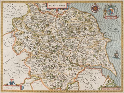 Lot 88 - Yorkshire. Speed (John), York Shire, 1st edition [1611]