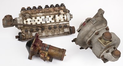 Lot 241 - Luftwaffe. A collection of WWII Battle of Britain period aircraft parts