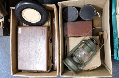 Lot 209 - Aviation tools. Carl Zeiss Gena Heer Micrometre and other items