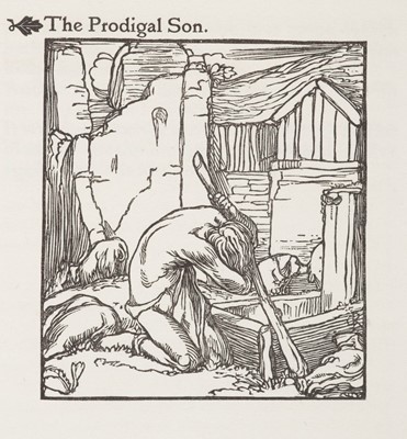 Lot 654 - Vale Press. The Parables from the Gospel, by Charles Ricketts, 1903