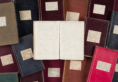 Lot 360 - Goff (Robert). A collection of 26 manuscript travel diaries, 1 March 1834-31 October 1865