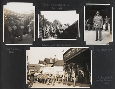 Lot 105 - World War II Photograph Album, c. 1939-44